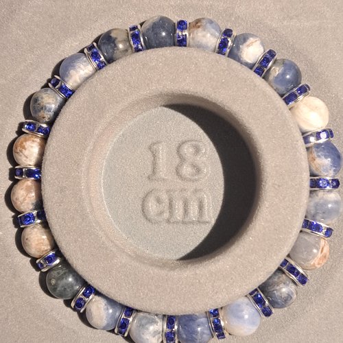 Bracelet perles naturelles