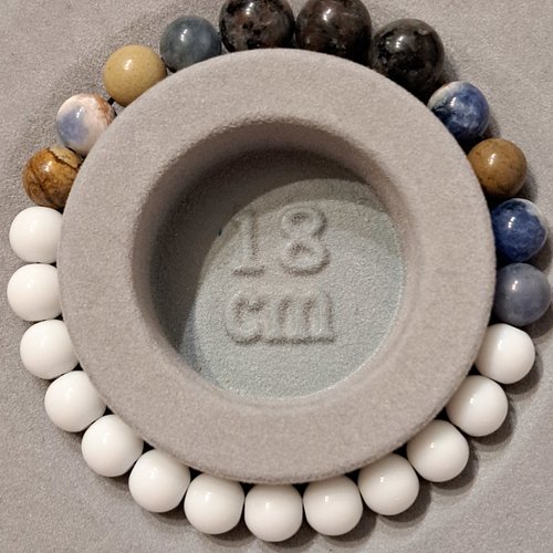 Bracelet perles naturelles