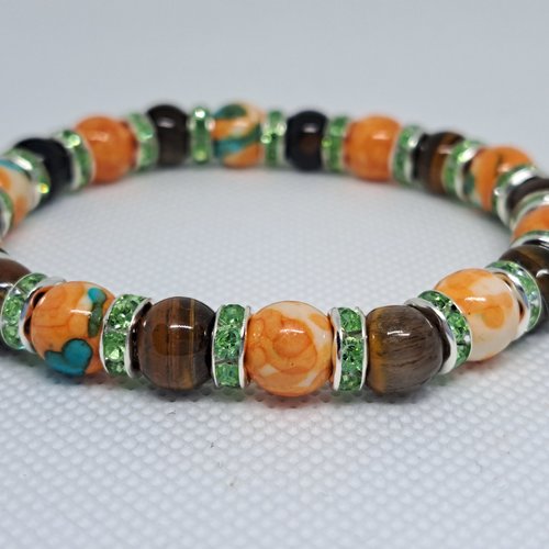 Bracelet perles naturelles