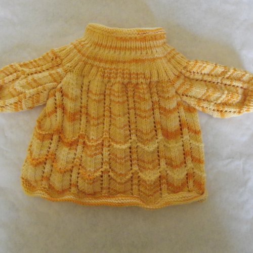 Brassière jaune , taille naissance