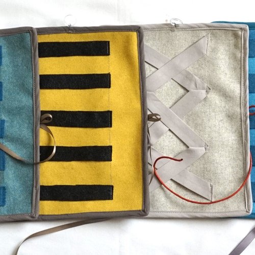 Porte bijoux en feutre de laine