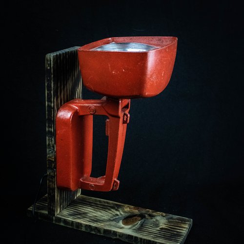 Lampe d'appoint  "red & burn"