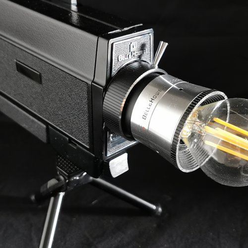 Lampe d'appoint  "camera bell & howell"