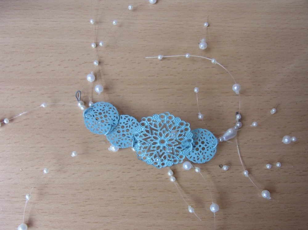 accessoire bleu mariage