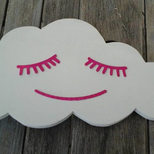 Applique Nuage Bonne Nuit Bebe Murale Bois Aplique Lampe Dormeur Bois Personnalise Ciel Chambre Jeune Enfan Un Grand Marche
