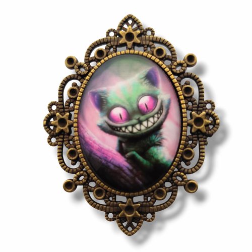 Bijou littéraire pays des merveilles - style cabinet de curiosités et dark academia