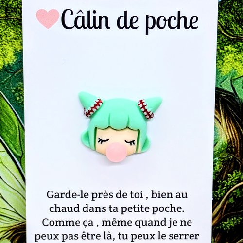Carte d'affirmation positive  kawaii