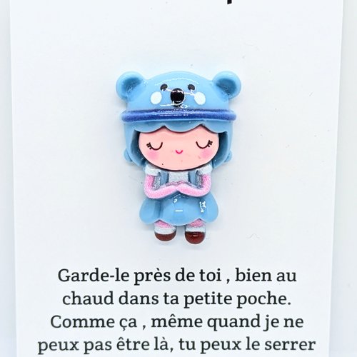 Carte d'affirmation positive nana ours
