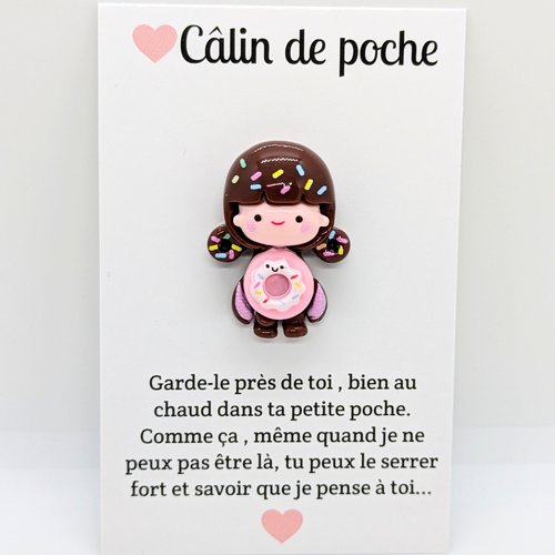Carte d'affirmation positive nana donuts
