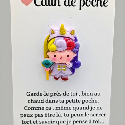Carte d'affirmation positive nana dragon