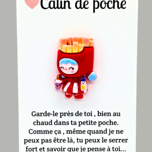 Carte d'affirmation positive nana frites