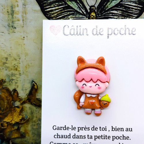Carte d'affirmation positive nana renard