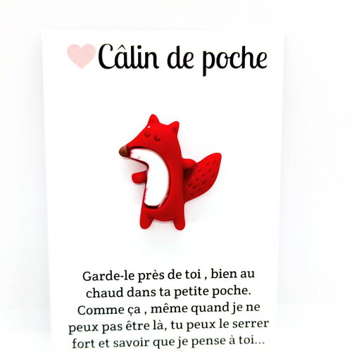 Câlin de poche renard
