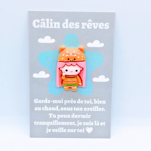Carte doudou , réconforte les enfants comme un petit doudou de poche - petite attention, cadeau à offrir, collection