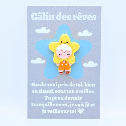Carte doudou , réconforte les enfants comme un petit doudou de poche - petite attention, cadeau à offrir, collection