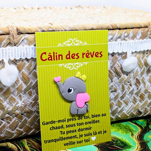 Carte doudou , réconforte les enfants comme un petit doudou de poche - petite attention, cadeau à offrir, collection