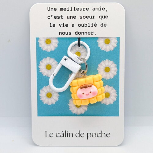 Porte clé de câlin de poche