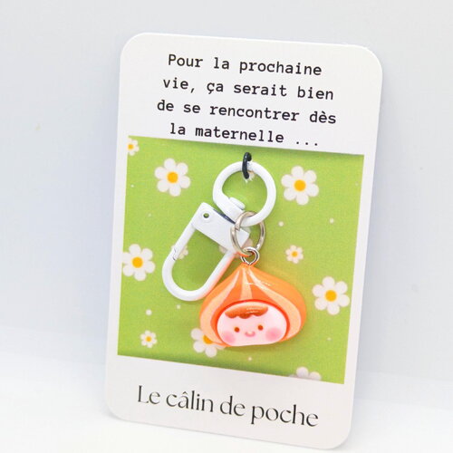 Porte clé de câlin de poche