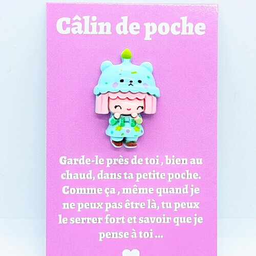 Carte doudou , réconforte les enfants comme un petit doudou de poche - petite attention, cadeau à offrir, collection