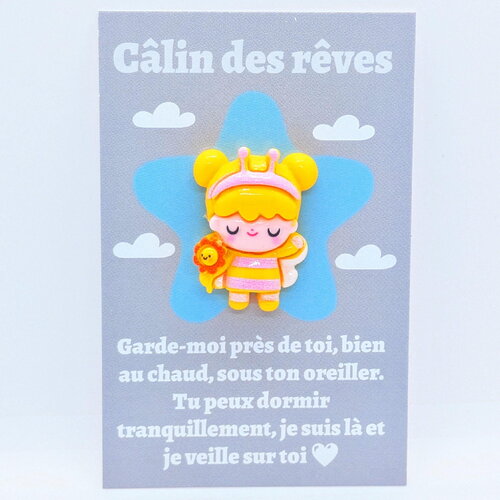 Carte doudou , réconforte les enfants comme un petit doudou de poche - petite attention, cadeau à offrir, collection