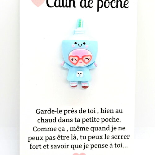 Carte doudou , réconforte les enfants comme un petit doudou de poche - petite attention, cadeau à offrir, collection