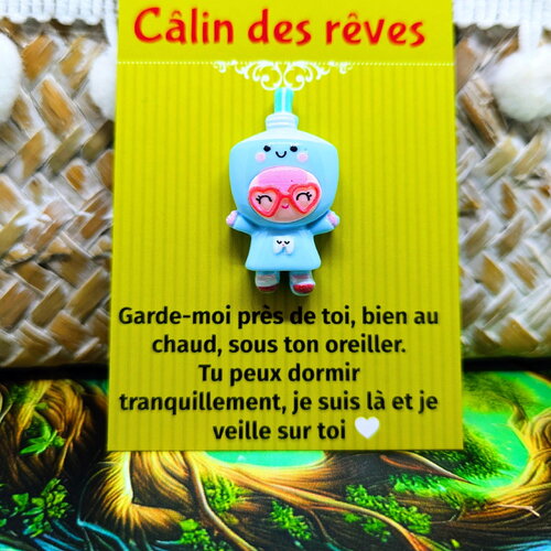 Carte doudou , réconforte les enfants comme un petit doudou de poche - petite attention, cadeau à offrir, collection