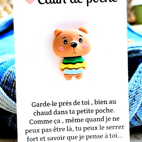 Carte doudou , réconforte les enfants comme un petit doudou de poche - petite attention, cadeau à offrir, collection