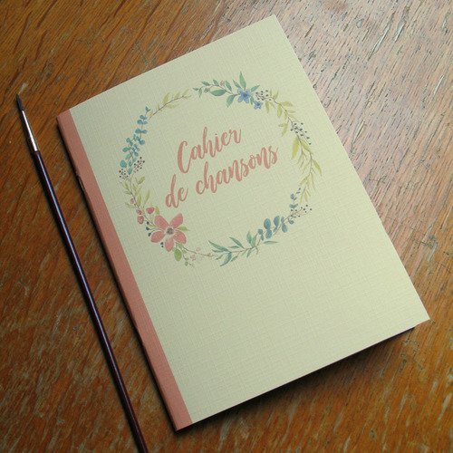Page De Garde Cahier De Chant Mariage Cahier de chants mariage - Un grand marché
