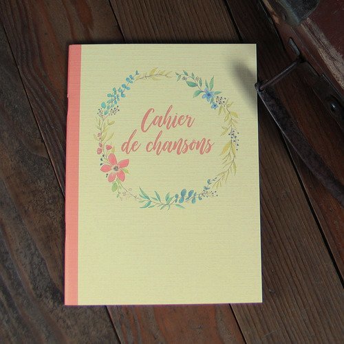 Page De Garde Cahier De Chant Mariage Cahier de chants mariage - Un grand marché