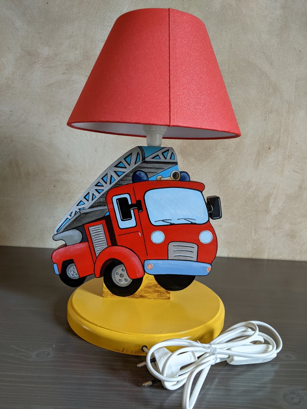▷ Lampe de Chevet Enfant Camion