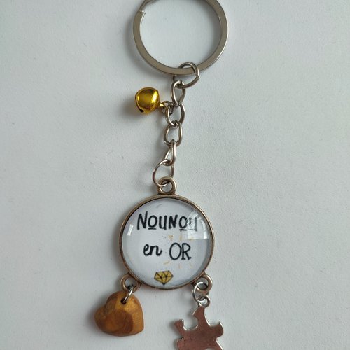 Porte clefs nounou