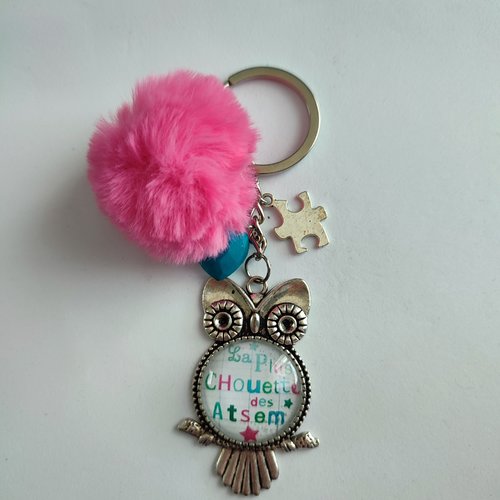 Porte clefs hibou atsem