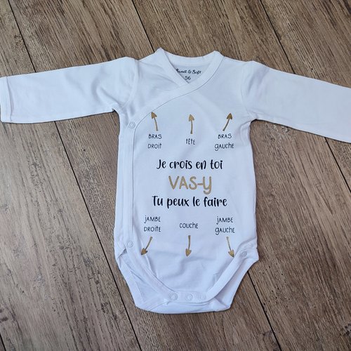 Body instruction en coton