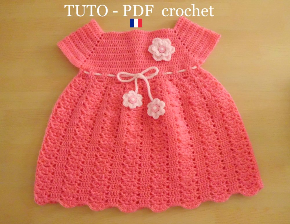 Tuto Robe Bebe Crochet Alextitia