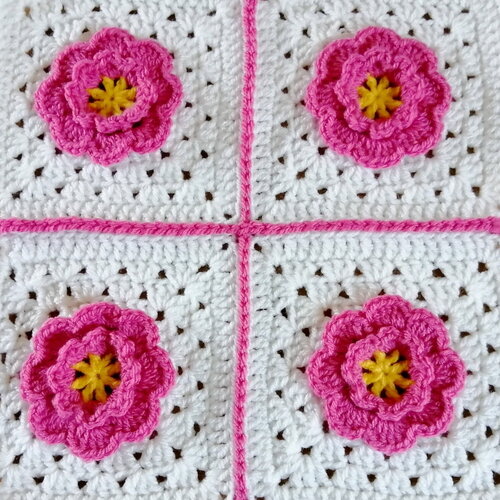Tuto crochet : comment assembler les carrés entre eux, méthode en maille coulée, photos à chaque rang, tuto en francais !
