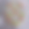 Couvre-plat,charlotte alimentaire ( motif fruits acidulés ) 20 à 24 cm