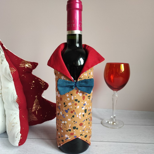 Gilet de barman réversible coton bio