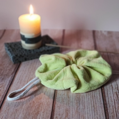 Fleur de douche coton bio