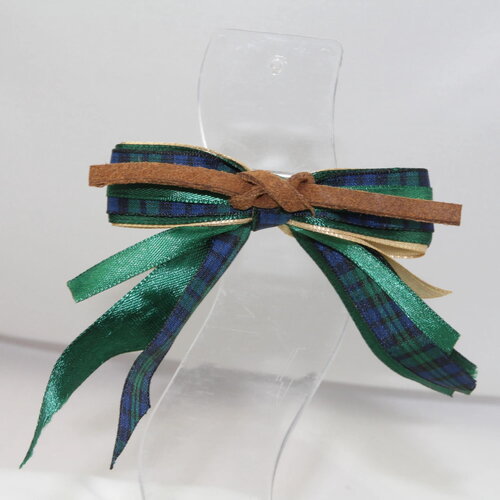 Barrette nœud cheveux - inspiration rebelle