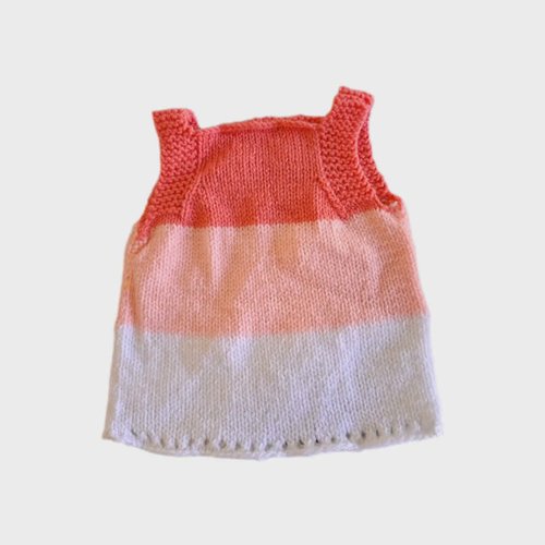 Débardeur bébé nuage rose