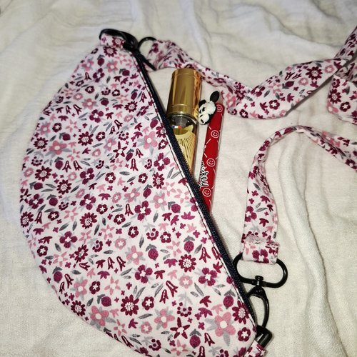 Mini sac banane floral