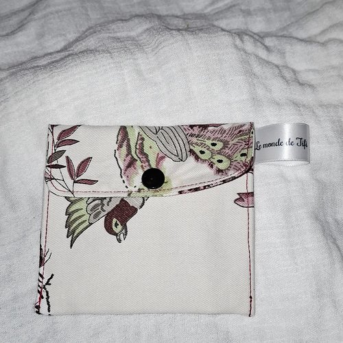 Porte-carte -cigogne