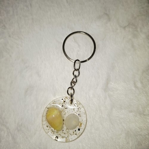 Porte-clé coquillage douce mer