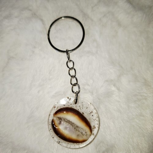 Porte-clé coquillage mer natale