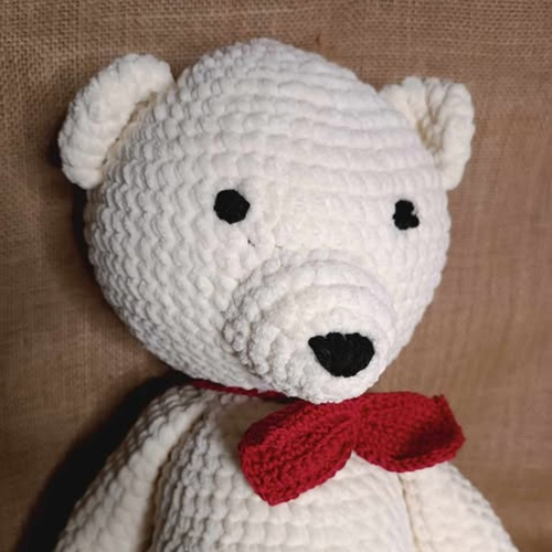 Ourson blanc tout doux