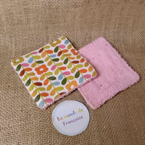 Lingettes lavables x 5