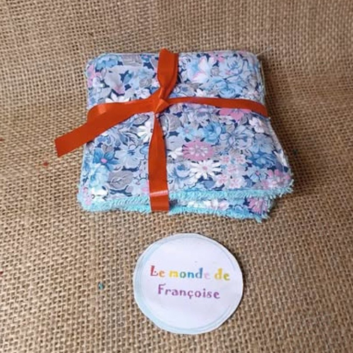 Lingettes lavables  x 5