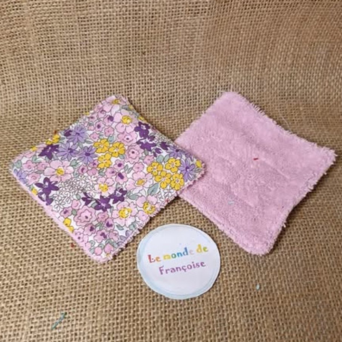 Lingettes lavables x 5