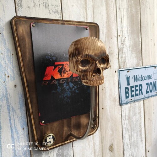Porte casque décor fan arts k.t.m racing  série little
