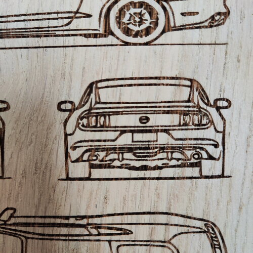 Décor ford mustang g6 décapsuleur
